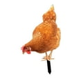 thumbnail image 4 of DOLITY Acrylic Chicken Statue Stake Animal Statue for Swimming Pool Courtyard Patio 27cmx16.3cm, 4 of 9