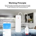thumbnail image 4 of Sensor WIFI Water Leak Sensor Water Leakage Intrusion Detector Alert Water Level Overflow Alarm Tuya Smart Life App Remote Control for Home House Security, 4 of 7