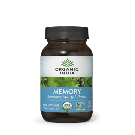 Organic India Memory Supplement, Mental Clarity - 1 Each - 90 Vcap