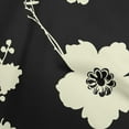 thumbnail image 1 of oneOone Rayon Black Fabric Floral Sunflower Silhouette Fabric For Sewing Printed Craft Fabric By The Yard 56 Inch Wide, 1 of 5