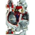 thumbnail image 2 of Double Diaphragm Pump, Aluminum, Air Operated, Santoprene, 160 GPM 3HJX2, 2 of 7