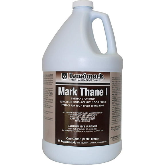 Lundmark Mark Thane I, High Solids Acrylic Floor Finish, 1-Gallon, 3293G01-4