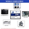 thumbnail image 2 of Dogfish 2 Pack 256MB Compact Flash Memory Card High Performance Industrial CF Type I Card FAT16 for Industrial Equipment and Vintage Digital Cameras, 2 of 7