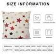 thumbnail image 5 of Pillow Covers Stars Decor Throw Pillow Cover Decorative Cushion Cases for Home Sofa Couch Chair Living Room, 5 of 5