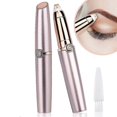 thumbnail image 1 of ZHAOCHENG Recortador de cejas, depilador facial indoloro para mujeres, depiladora de cejas recargable con luz LED, 1 of 5