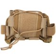 thumbnail image 3 of YM-Bolsa de almacenamiento de batería de contrapeso para casco Bolsa multifuncional para accesorios de casco (color barro), 3 of 10