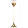 thumbnail image 6 of SAFAVIEH Renato 63.5 in. H Floor Lamp, Brass Gold, 6 of 6