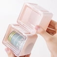 thumbnail image 4 of Tape Storage Boxes Durable Convenient Plastic Transparent Lid Visible Washi Tape Storage Box for Office, 4 of 8