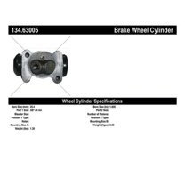 Centric Parts Drum Brake Wheel Cylinder P/N:134.63005 Fits select: 1966-1970 AMERICAN MOTORS AMBASSADOR, 1966-1967 AMERICAN MOTORS MARLIN