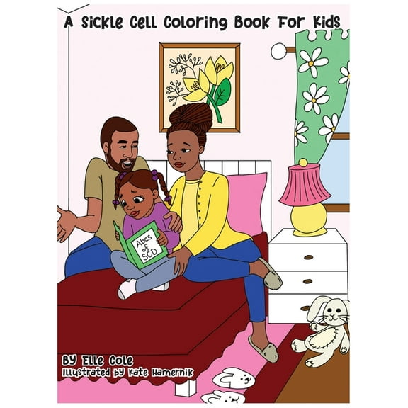 A Sickle Cell Coloring Book for Kids, (Hardcover)