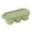 Green, variant on Fareti Stackable 3 Cavity Silicone Ice Cube Tray with Lid, Flexible Mold for Freezer Whiskey Cocktails, 5.2 Inch