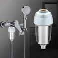 thumbnail image 1 of Washing Machine Filter, Front Filter Bottle, Shower Filter System, High Density Activated Carbon Cartridge, Removal of Chlorine and Fluoride, Heavy Metals, 1 of 8