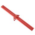 thumbnail image 4 of Woodworking T Track Ruler, Smoothly Slide Aluminum Alloy Portable Easy To Install Anodized Multifunctional Ruler  For Carpenter For Measurement 50cm/19.7in, 4 of 8