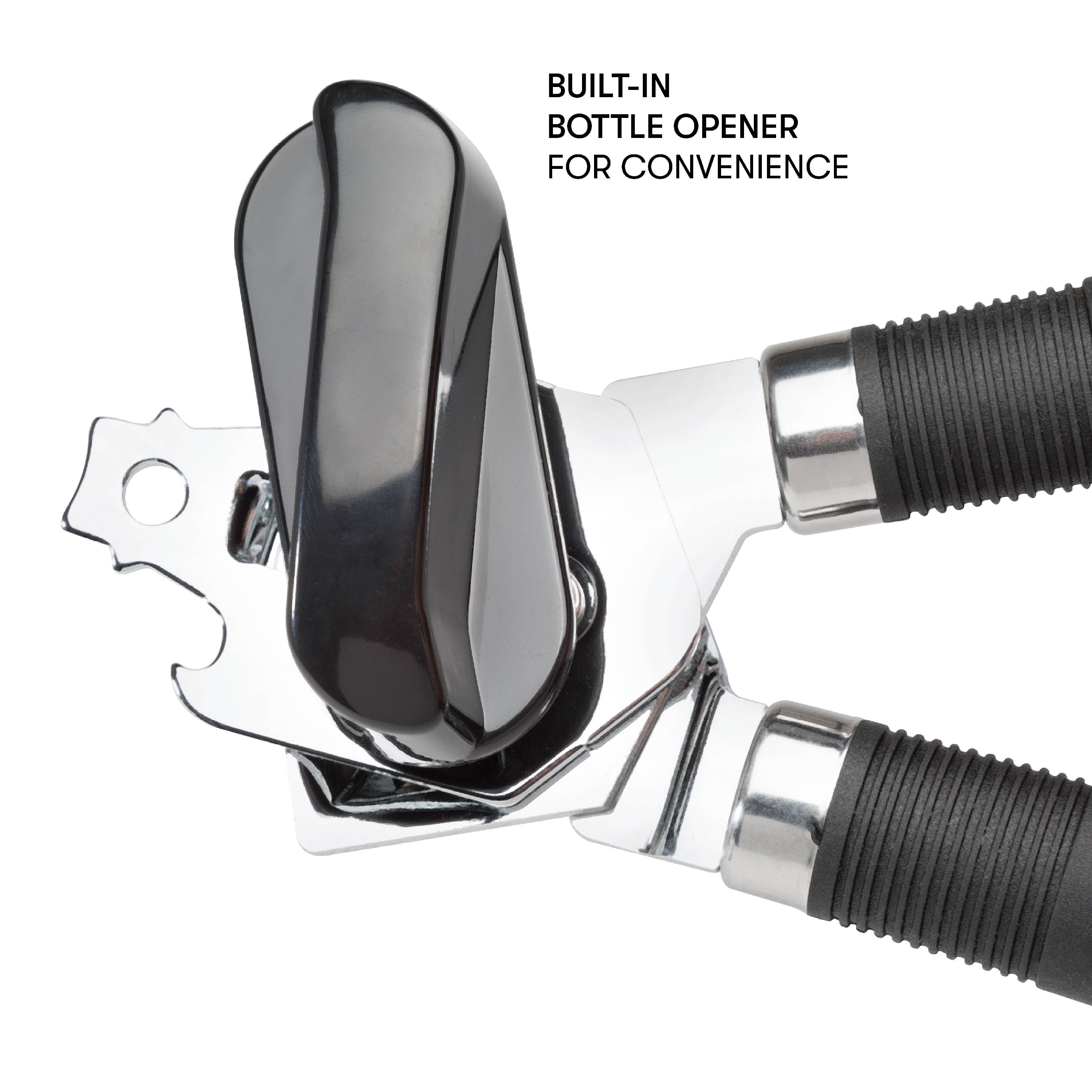 Hudson & Lane Stainless Steel Can Opener, Black