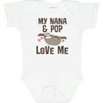 thumbnail image 3 of Inktastic Nana and Pop Love Me Sloth Girls Baby Bodysuit, 3 of 5