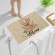 thumbnail image 4 of Alfombrilla de cocina antideslizante de Pascua | Alfombra de entrada decorativa de poliéster | Lavable a máquina | Felpudo interior y exterior | 15.7" x 23.6" | Decoración festiva del hogar | Idea, 4 of 8