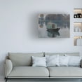 thumbnail image 2 of Trademark Fine Art Claude Monet The Studio Boat Le Bateau Atelier Canvas Wall Art - 35x47, 2 of 5