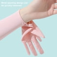 thumbnail image 3 of Mdesiwst 1 Pair UV-proof Sun Protection Arm Sleeves Super Soft Breathable Friendly to Skin Summer Cooling Sleeve Oversleeves, 3 of 7