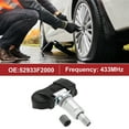 thumbnail image 2 of Sensor de presión de neumáticos Unique Bargains No.52933F2000 para Hyundai Elantra 2017-2024 1 Pcs 433MHz, 2 of 7