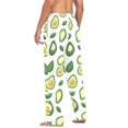 thumbnail image 3 of FORMRS Mens Pajama Pants with Pockets Sleepwear Lounge Bottoms Sizes S-2XL, Avocado, 3 of 7