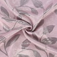 thumbnail image 6 of Superior Blackout Leaves Light Filtering Grommet Curtain Panel Set, 52"x108", Blush, 6 of 7