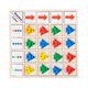 thumbnail image 1 of Tablero de rompecabezas creativo, Aprendizaje Pensamiento lógico geométrico Material didáctico Animales Wandteppich Montessori Sunnimix Rompecabezas sensorial de madera, 1 of 6