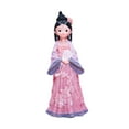 thumbnail image 3 of Chinese Girls Doll Ancient Resin Figurine Mini Hanfu Style Unique Decor for Bedroom Bookshelf Office, 3 of 9