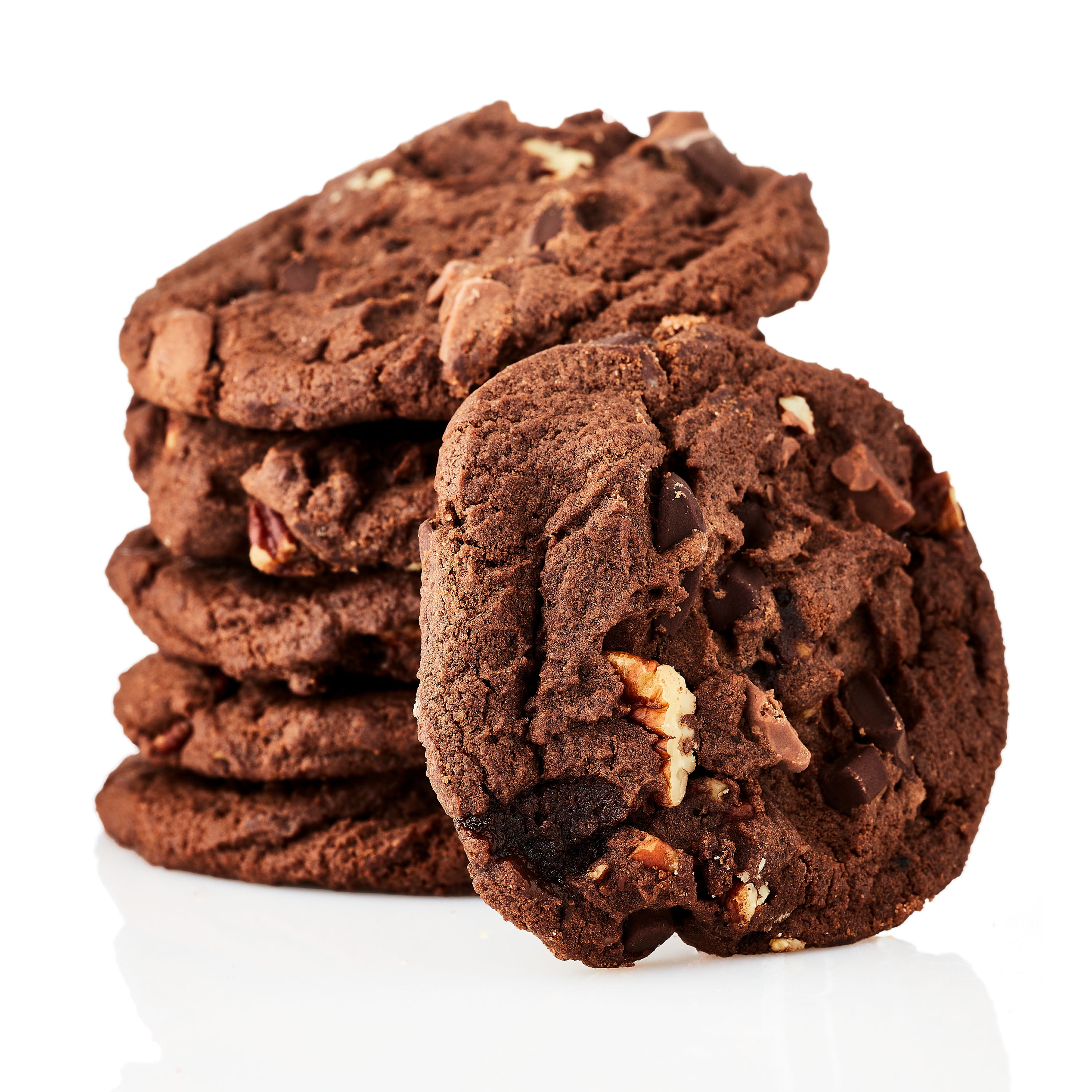 Marketside Decadent Turtle Brownie Bakery Baked Cookies, 13.5 oz, 6 Count