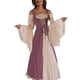 thumbnail image 2 of Disfraz Medieval Renacentista para Mujer, Cosplay Sobre Vestido Rosa XL, 2 of 8