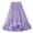 Light Purple, variant on RUTAYY Elegant Party Skirt Women Layered High Waist Flared Midi Skirt For Evening Gala Prom Night Out Formal Occasions Solid Color Smocked Boho Pleated Skirts