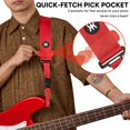 thumbnail image 4 of Correa de guitarra Amumu SNAPLOCK Pro Quick-Release, ajustable 96-145 cm, 4 of 8
