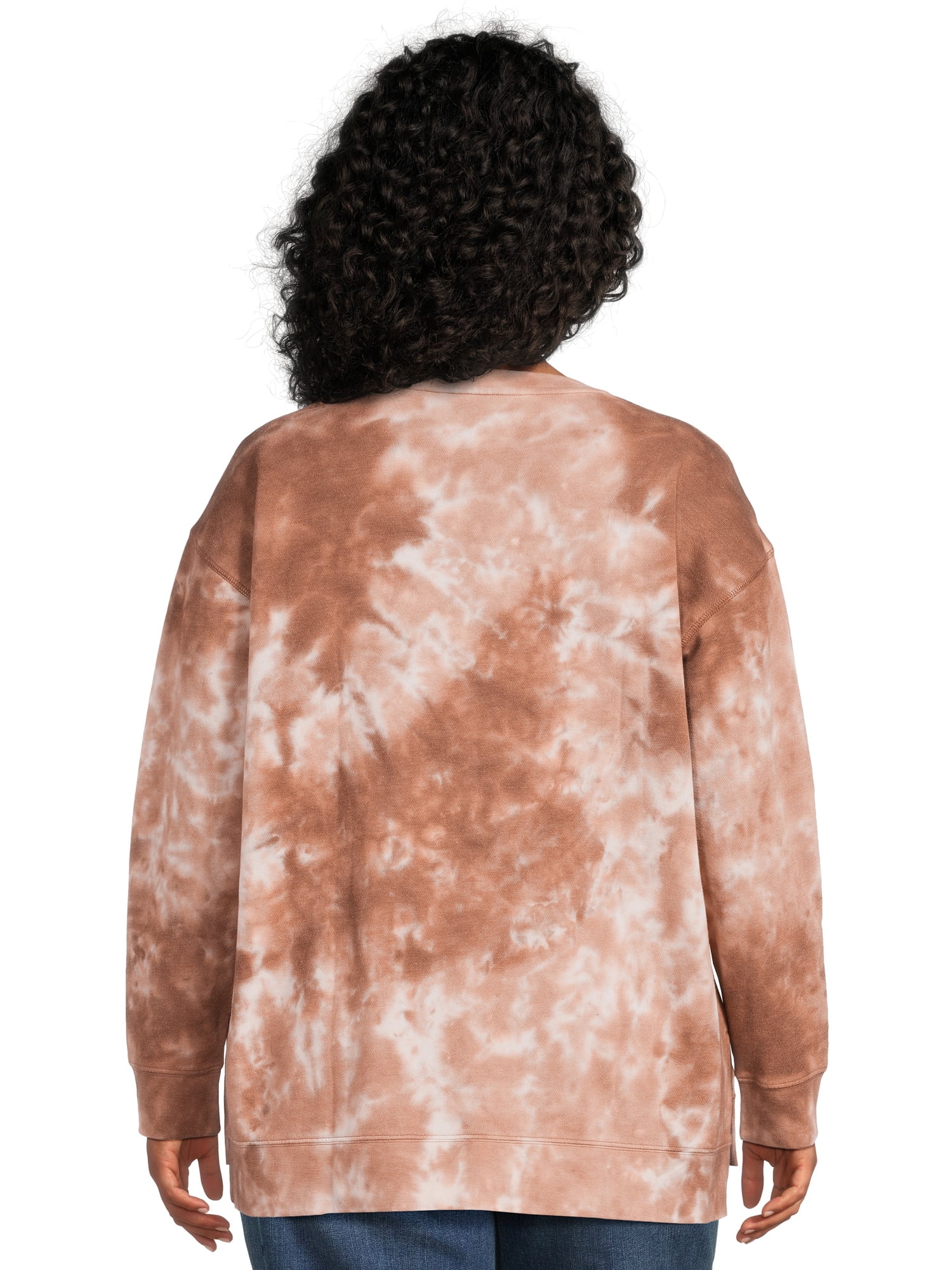 Terra & Sky Women's Plus Size Sweatshirt, 2-Pack