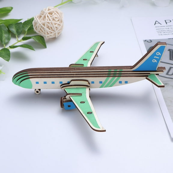VERDANVERSE Airplane Model Kit Aircrafts Model Wood Multi 1 Set