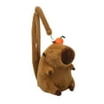 thumbnail image 5 of fenteer Capybara Plush Backpack Fashion Lightweight Travel Backpack Stylish Gift Bookbag, 5 of 8