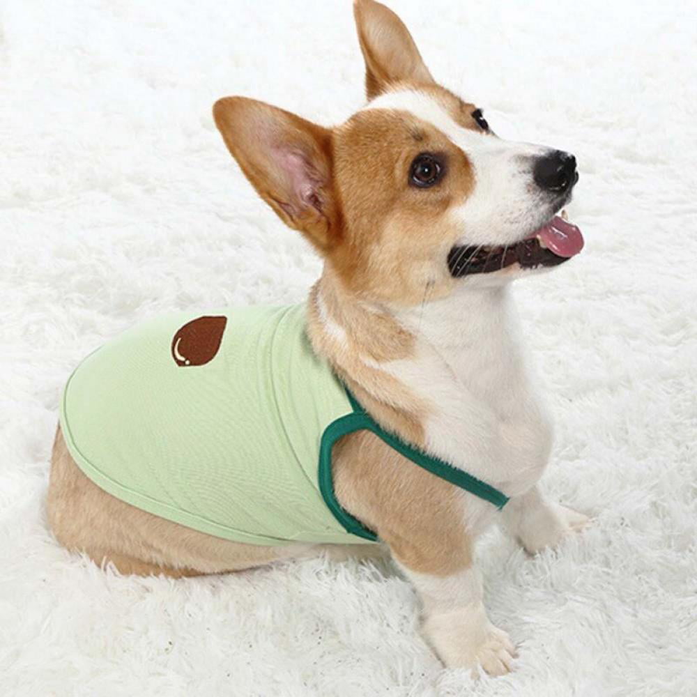 Pet Dog Cartoon T-Shirt Vest Small Doggy Shirt Puppy Shirt T-shirt Cat Shirt New 