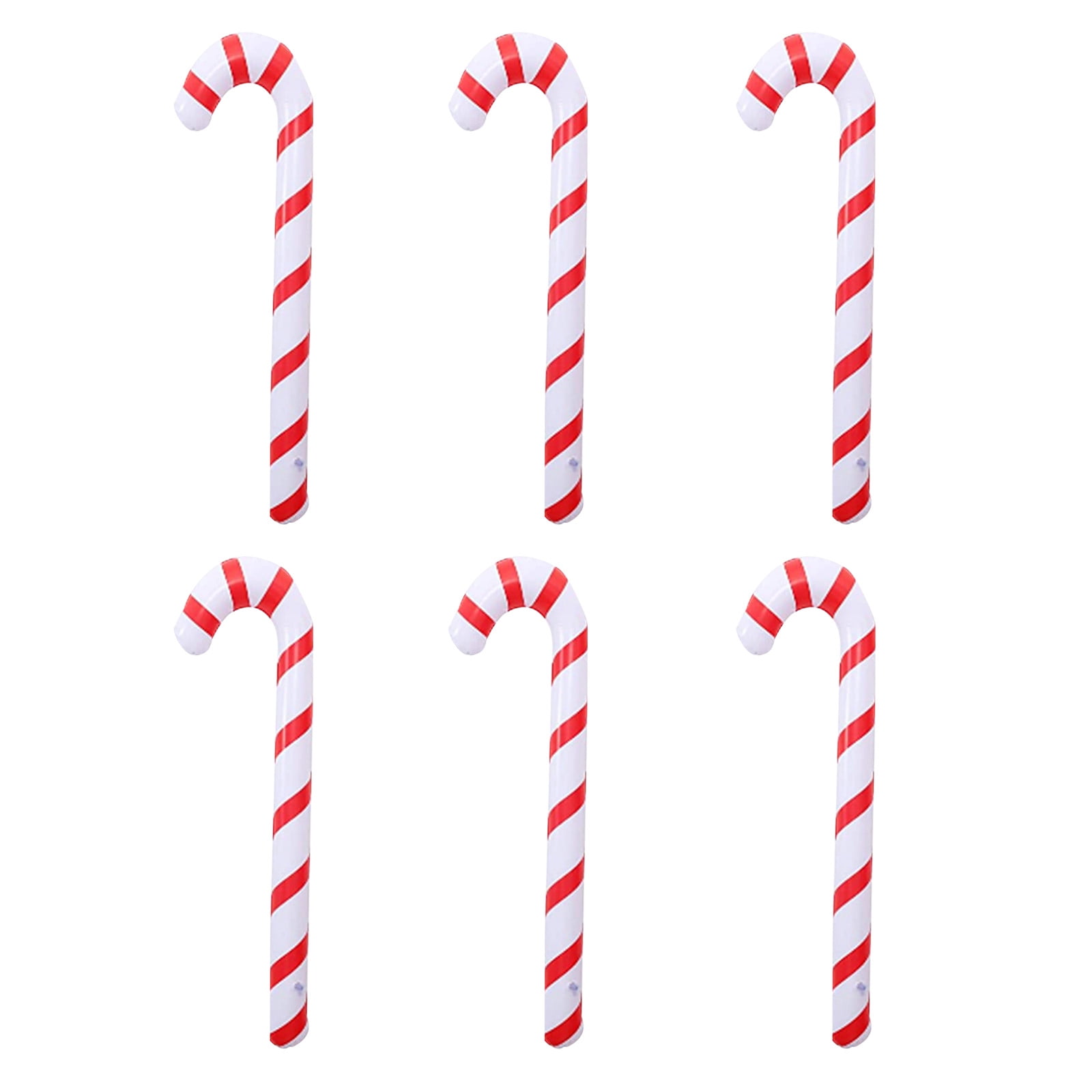 Holiday Deals! UHUYA Inflatable Yard Decorations Inflatable Candy Canes Christmas Canes Balloons