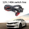 thumbnail image 4 of Kit de arnés de cableado de barra de luces LED Interruptor de encendido/apagado 40A 12V Fusible de relé de alimentación Tmvgtek Accesorios para autos y motos, 4 of 9
