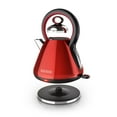 BLACK+DECKER 1.7L Stainless Steel Electric Cordless Kettle, Red