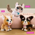 thumbnail image 7 of furReal Poop-A-Lots Corgi Interactive Toy, 8-inch Walking Plush Stuffed Animal, Puppy with Leash, 14-Pieces, Faux Fur, Kids Toys for Ages 4 up, 7 of 7