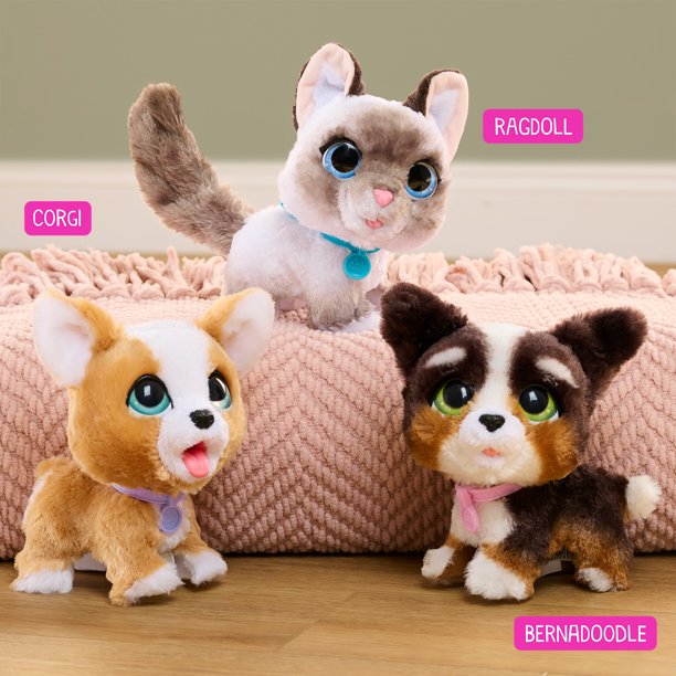 furReal Poop-A-Lots Corgi Interactive Toy, 8-inch Walking Plush