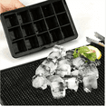 thumbnail image 4 of 15-Grid Square Silicone Ice Tray Food Grade Silicone Ice Cube Mold, High Elasticity Repeated Freezing Deformation Resistant Reinforced Edges Easy Demolding No Cracking Sticking,, 4 of 4