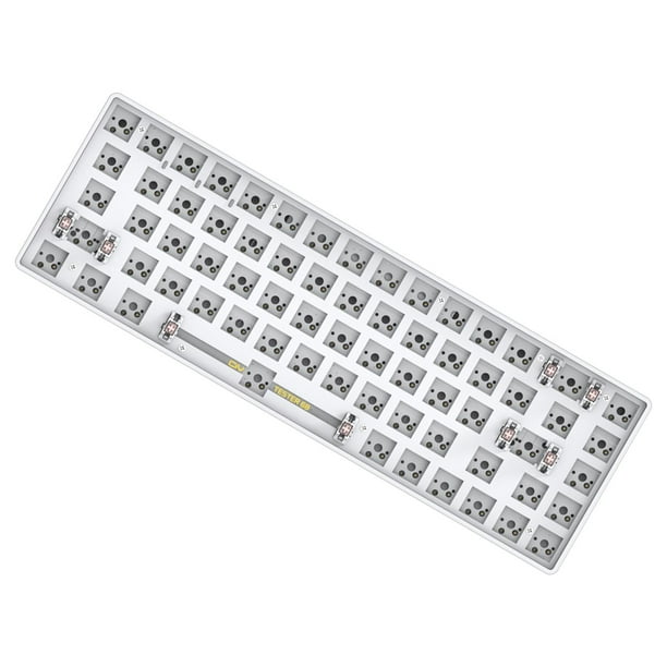 de mecánico 68Keys Tester68, dos modos, inalámbrico, 2,4G/ 5,0, capa intermedia de silicona, probador de eje Ciy Shaft Base para - Opción 1 CUTICAT Teclado mecánico