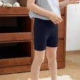 thumbnail image 5 of Hurxie Girls Cotton Shorts Leggings Butter Soft Under Dress Short Pants 7 Y Navy, 5 of 7