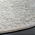 thumbnail image 3 of SAFAVIEH Reflection Dermot Traditional Area Rug, Light Grey/Cream, 3' x 3' Round, 3 of 5