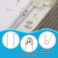 thumbnail image 3 of DEBGFS 260-Piece Set Of Strong & Reliable Safety Pins - Durable  Rust-Resistant Nickel Plated Steel  Perfectly Sharp For Sewing  Crafting & More - 4 Assorted Sizes  Bulk Pack For Everyd,260pcs,none, 3 of 6