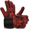 thumbnail image 1 of Guantes para BBQ Recoty 28 cm Resistentes al Calor con Silicona para Horno, 1 of 6