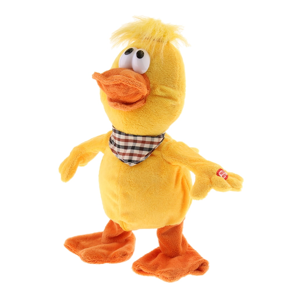 Sing Dance Bark Play Activity Child Toy-Duck Electronic Plush Animal Toy 