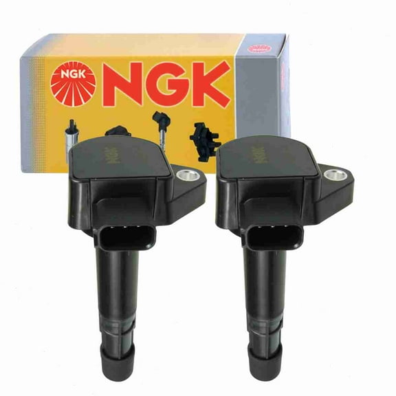 2 pc NGK 48841 Ignition Coils for 12582000 12655956 1415122 1415122Y 1415124 178-8303 178-8359 178-8380 2505-98344 30520-P8E-A00 30520-P8E-A01 30520-P8E-S01 30520-P8F-A01 30520-PGK-A01 30520-PVF-A01