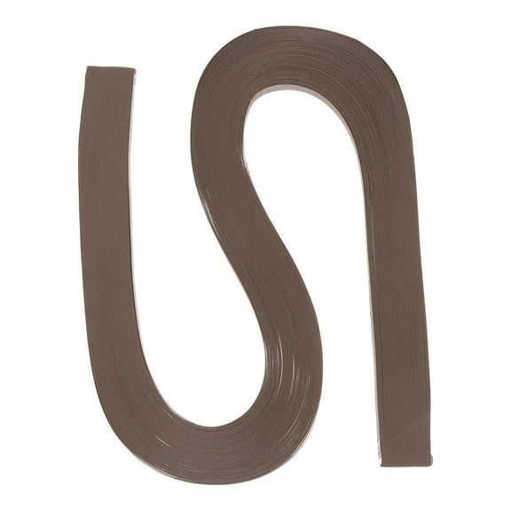 120pcs Quilling Paper Strips Paper Flowers 3/8"(10mm) Origami for Art Craft, 21"(54cm) Brown