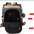 thumbnail image 4 of Mochila pequeña antirrobo para mujer, mochila de nailon impermeable, bolso de hombro ligero, mochila para mujer, bolso impermeable, 4 of 8